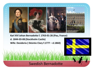 Swedish Royalty Bernadottes