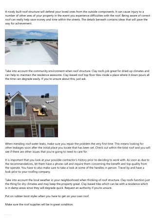 Does Your Homes Roof Need to have Restoring? Look At This Guide!