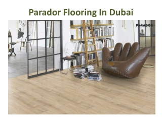 Parador Flooring in dubai