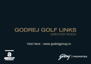 Godrej Park Avenue Greater Noida - The Best of Social Infrastructure Nearby - Brochure PDF
