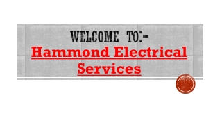 Hammond Electrical Services