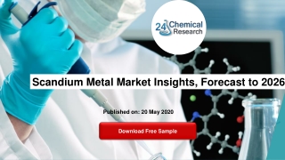 Scandium Metal Market Insights, Forecast to 2026