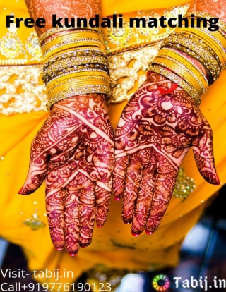 Make your wedding life glamorous by the best kundali matching for marriage