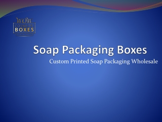 Soap Boxes Packaging