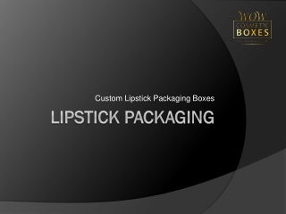 Lipstick Packaging