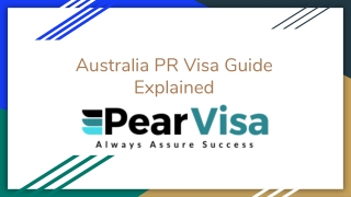 Australia PR Visa Guide Explained