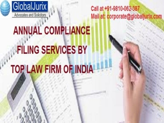 Swift and Easy Annual Compliance Filing Services by Top Law Firm