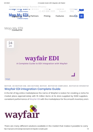 Wayfair EDI integration Complete Guide