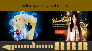 online gambling real money