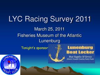 LYC Racing Survey 2011