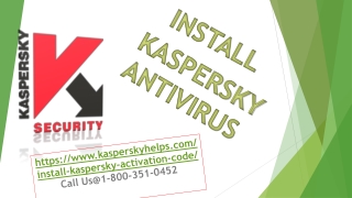 How To Install Kaspersky Total Security With Activation