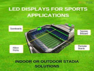 LED Displays for Sports Applications
