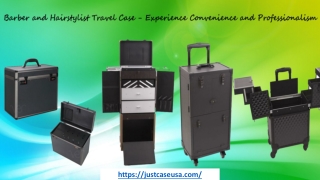 Barber and Hairstylist Travel Case - Experience Convenience and Professionalism