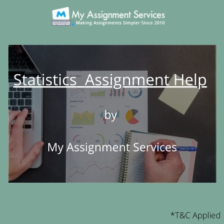 Get in touch with the best Statistics Assignment Help?