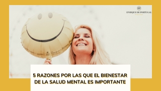 5 razones por las que el bienestar de la salud mental es importante