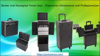 Barber and Hairstylist Travel Case - Experience Convenience and Professionalism