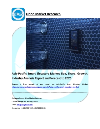 Asia-Pacific Smart Elevators Market pdf