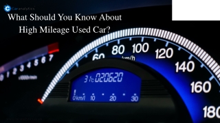 How Car Mileage Check Benefits You to Get the Right Used Car?