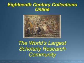 Eighteenth Century Collections Online