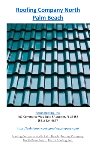 ACRoofing Company North Palm Beach