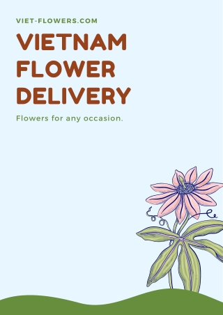 Vietnam Flower Delivery though Viet-flowers.com