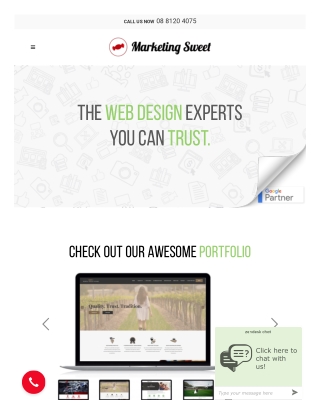 Designer websites