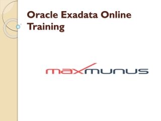 Introduce Yourself  to Oracle Exadata Database Machine by Oracle Exadata Training