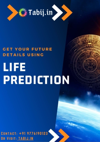 Life prediction by Date of Birth: to forecast the future life events