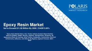 Epoxy Resin Market Worth $11.28 Billion By 2026:
