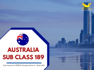 Australia Sub-Class 189