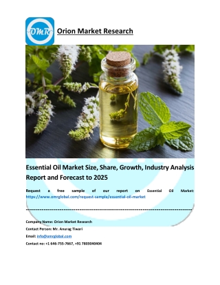 Essential Oil Market