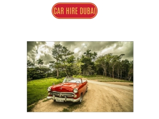 Car hire Dubai