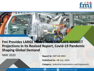 Fmi’s Detailed Report On LARGE INDUSTRIAL DISPLAYS MARKET Offers Projections Of Potential Impact Of Corona Virus Outbrea