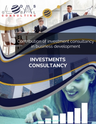 Contribution of investment consultancy in business development