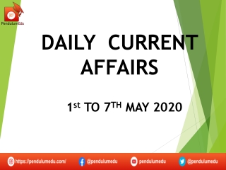 Daily Current Affairs