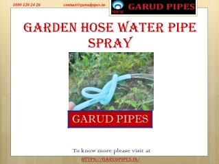 Buy The Best Garden Hose Water Pipe Spray Online