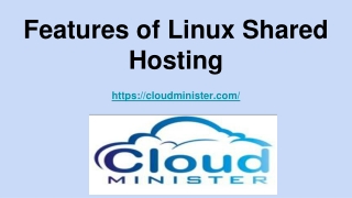 Features of Linux Shared Hosting