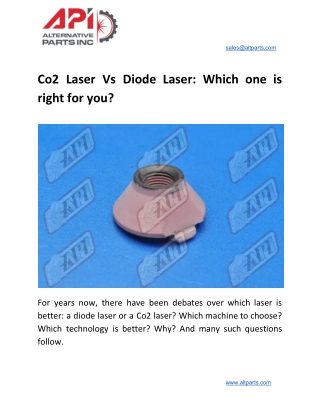 Co2 Laser Vs Diode Laser: Which one is right for you?