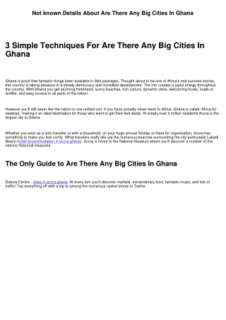 Restaurants In Ghana Africa Things To Know Before You Buy