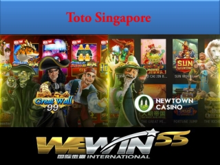 toto singapore - Wewin55
