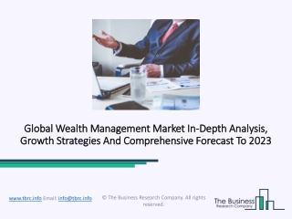 Global Wealth Management Market 2020 Key Company Profiles And Strategies Of Players