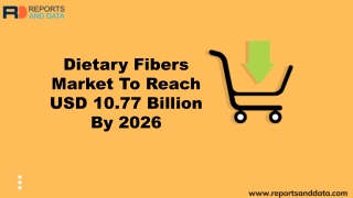 Dietary Fibers Market Outlooks 2019: Industry Analysis, Size, Cost Structures, Growth rate and Forecasts to 2026