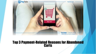 Top 3 Payment-Related Reasons for Abandoned Carts