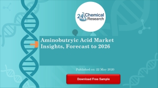 Aminobutryic Acid Market Insights, Forecast to 2026