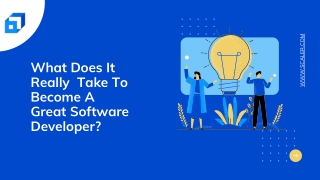 What Does It Take To Become A Great Software Engineer?