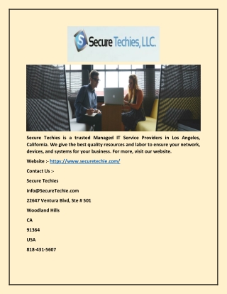 Cloud backup solutions for small business in USA |-( Secure Techies )