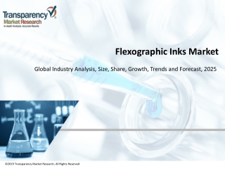 Flexographic Inks Market Pegged for Robust Expansion by 2025