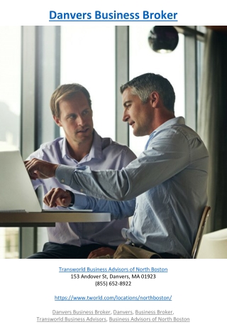 Danvers Business Broker