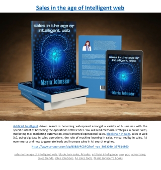 Sales in the age of Intelligent web