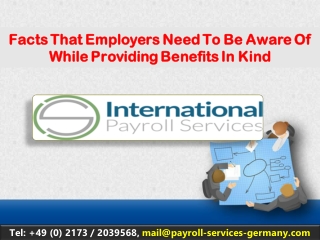 Facts That Employers Need To Be Aware Of While Providing Benefits In Kind